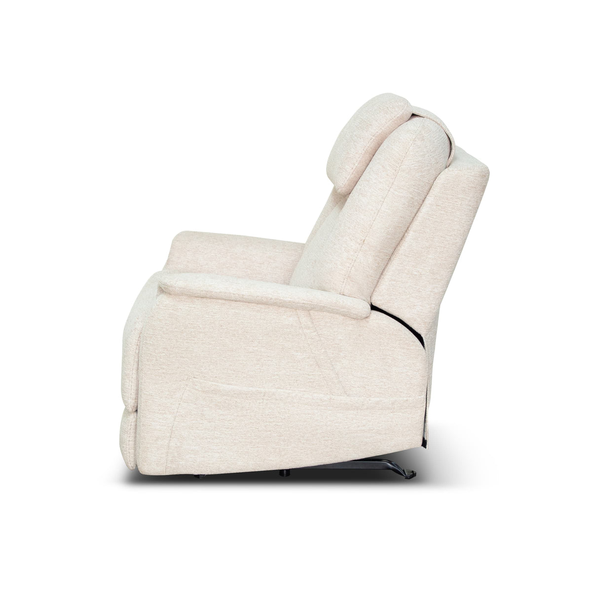 Flexsteel Zecliner Model 3+ Petite Power Rocking Sleep Chair with Power Headrest, Lumbar, Heat & Massage