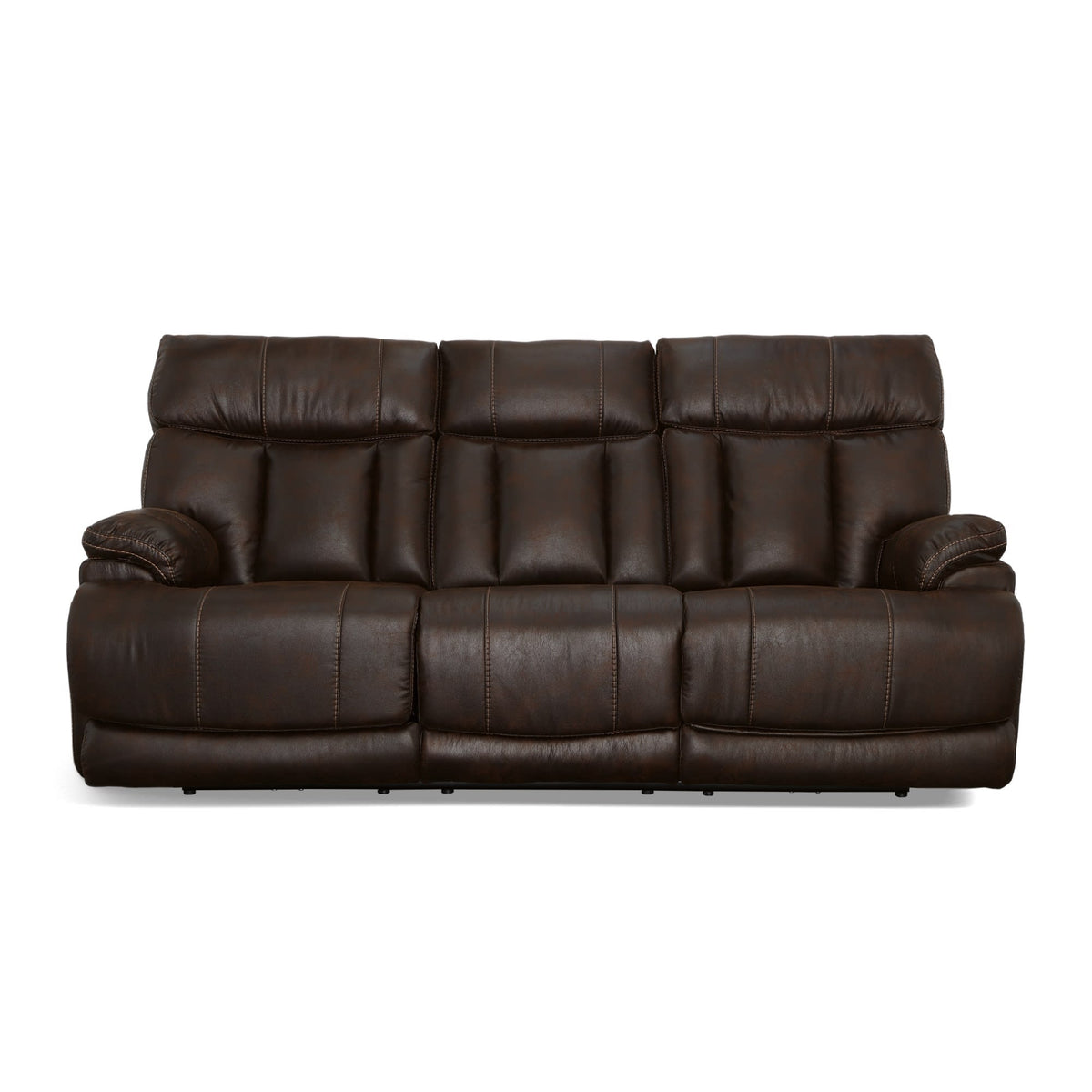 Flexsteel Clive Power Reclining Sofa with Power Headrests & Lumbar