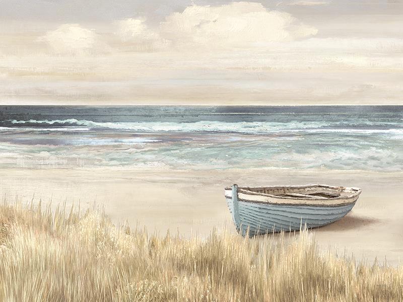 Tranquility By Amber Sterling (Framed Small) - Beige