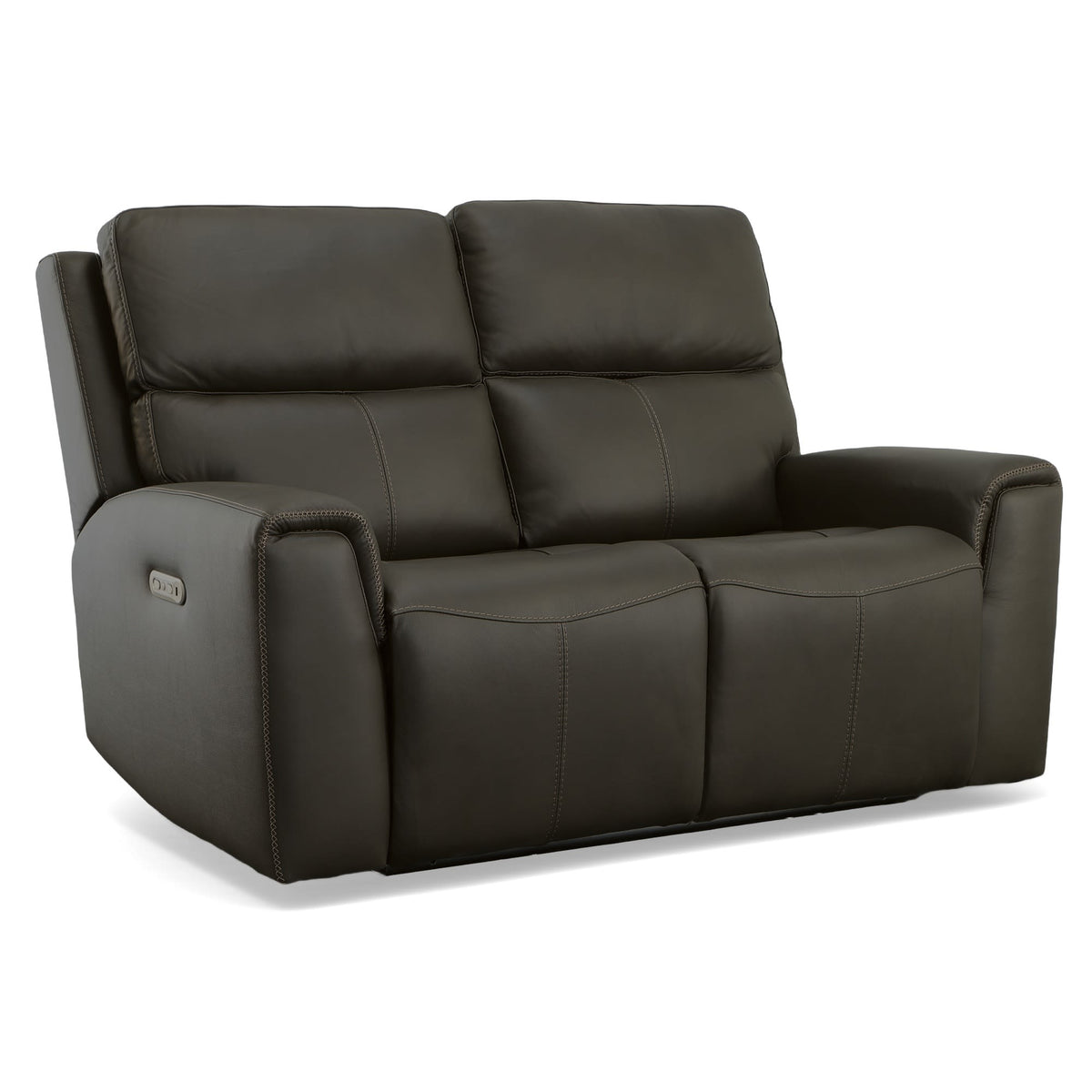 Flexsteel Jarvis Power Reclining Loveseat with Power Headrests