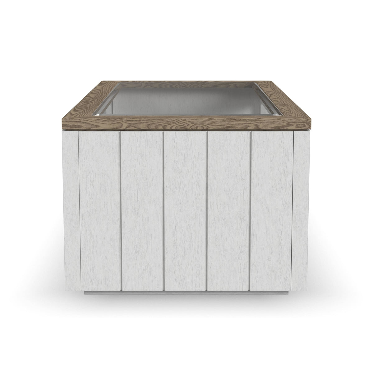 Flexsteel Melody Rectangular Coffee Table with Casters