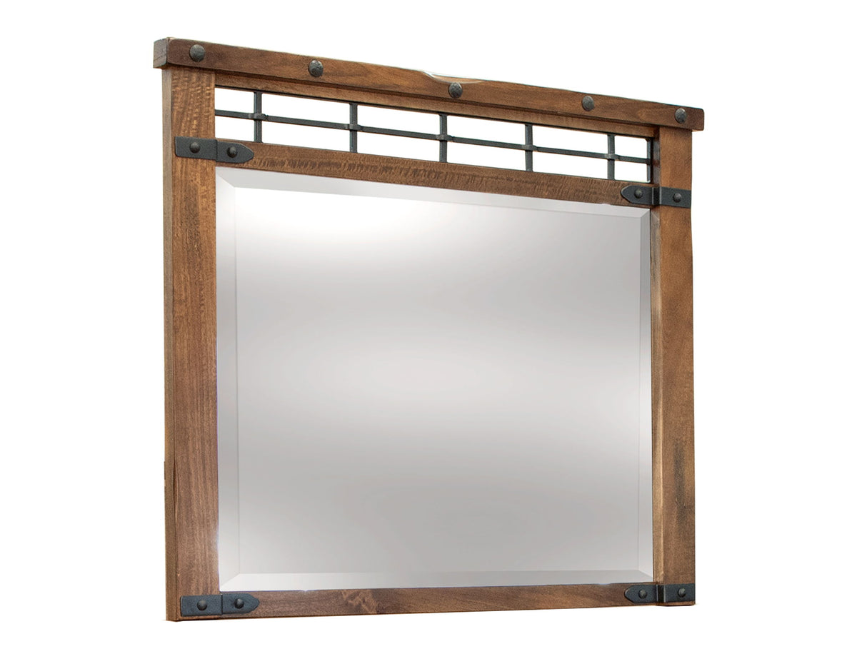 Parota - Mirror - Cinnamon Brown