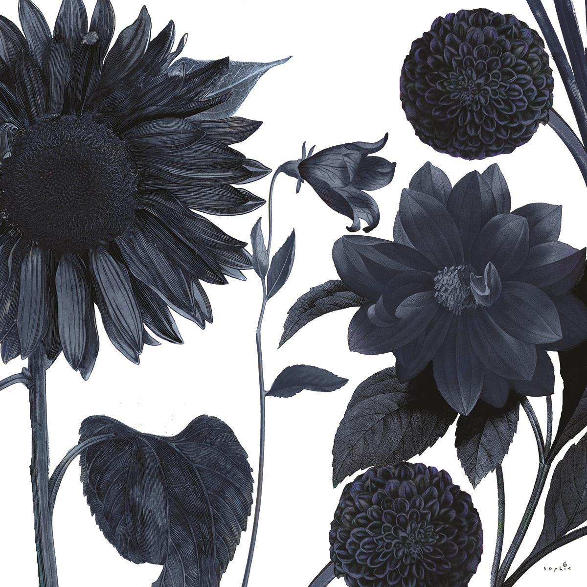 Framed - Shift II By Sophie Six - Dark Gray