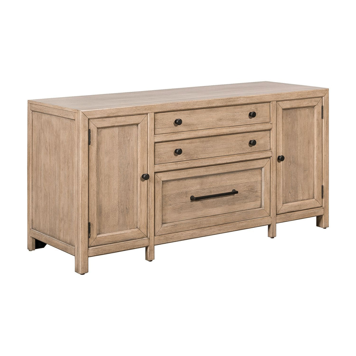 Proximity Place Credenza – Barley Buff