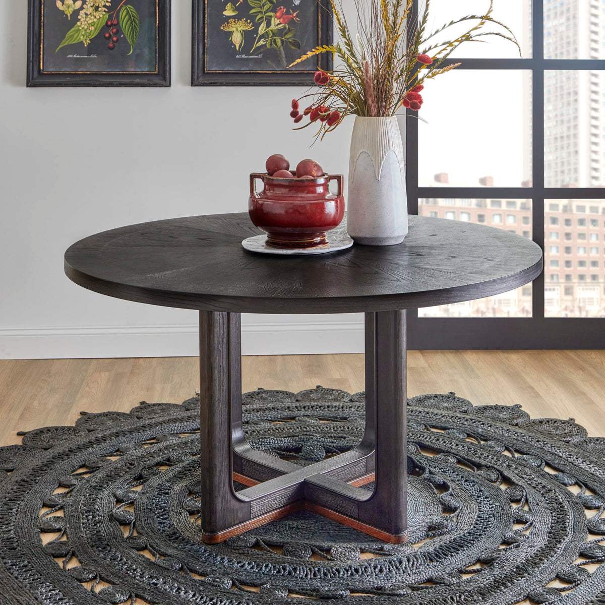 Flexsteel Waterfall Round Dining Table