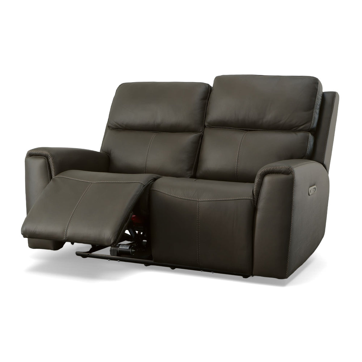 Flexsteel Jarvis Power Reclining Loveseat with Power Headrests
