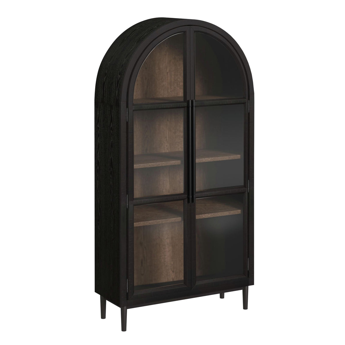 Santiago - Bookcase - Espresso Black