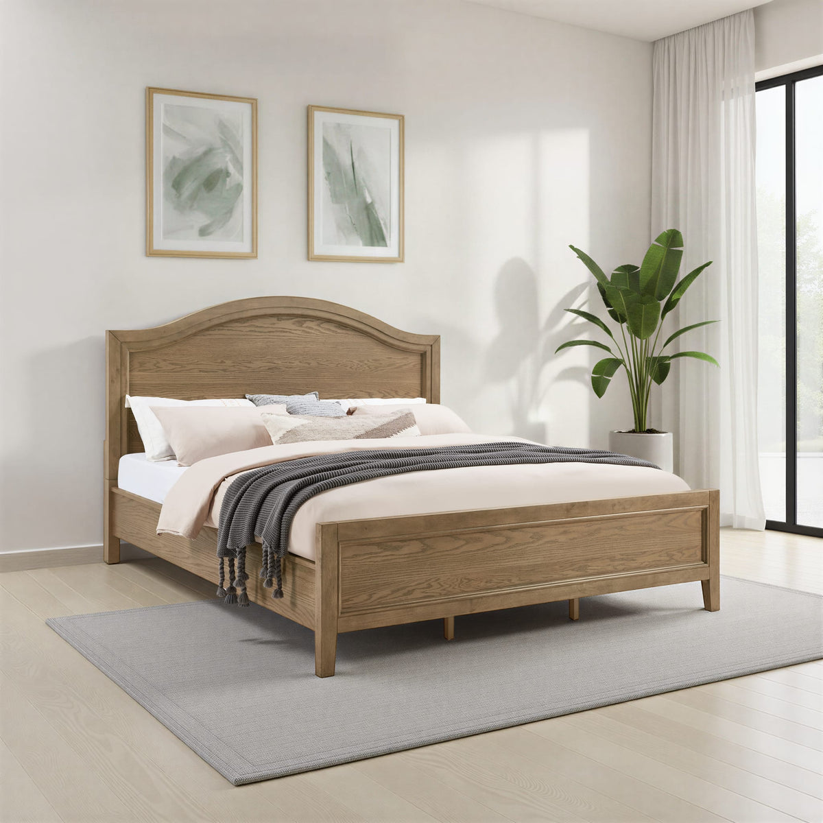 Flexsteel Arlington King Panel Bed