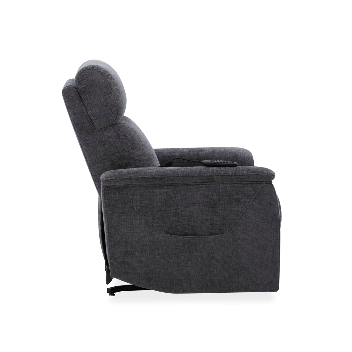 Flexsteel Luma Petite Petite Power Lift Recliner with Power Headrest, Lumbar, Heat & Massage