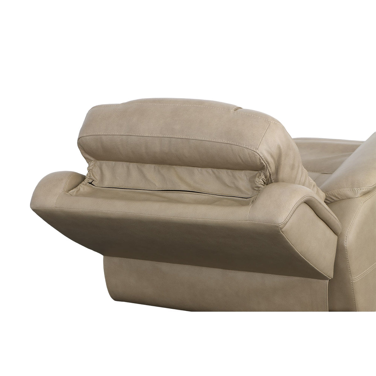 Flexsteel Crew Power Recliner with Power Headrest & Lumbar