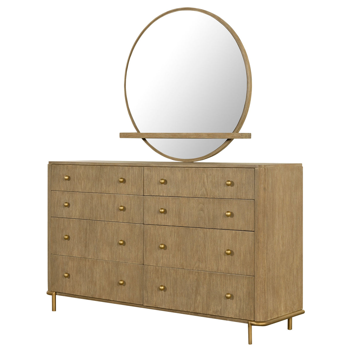 Arini 8-drawer Dresser with Mirror