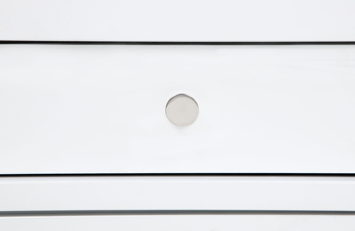 Gracemont 3-drawer Bedroom Nightstand Bedside Table White