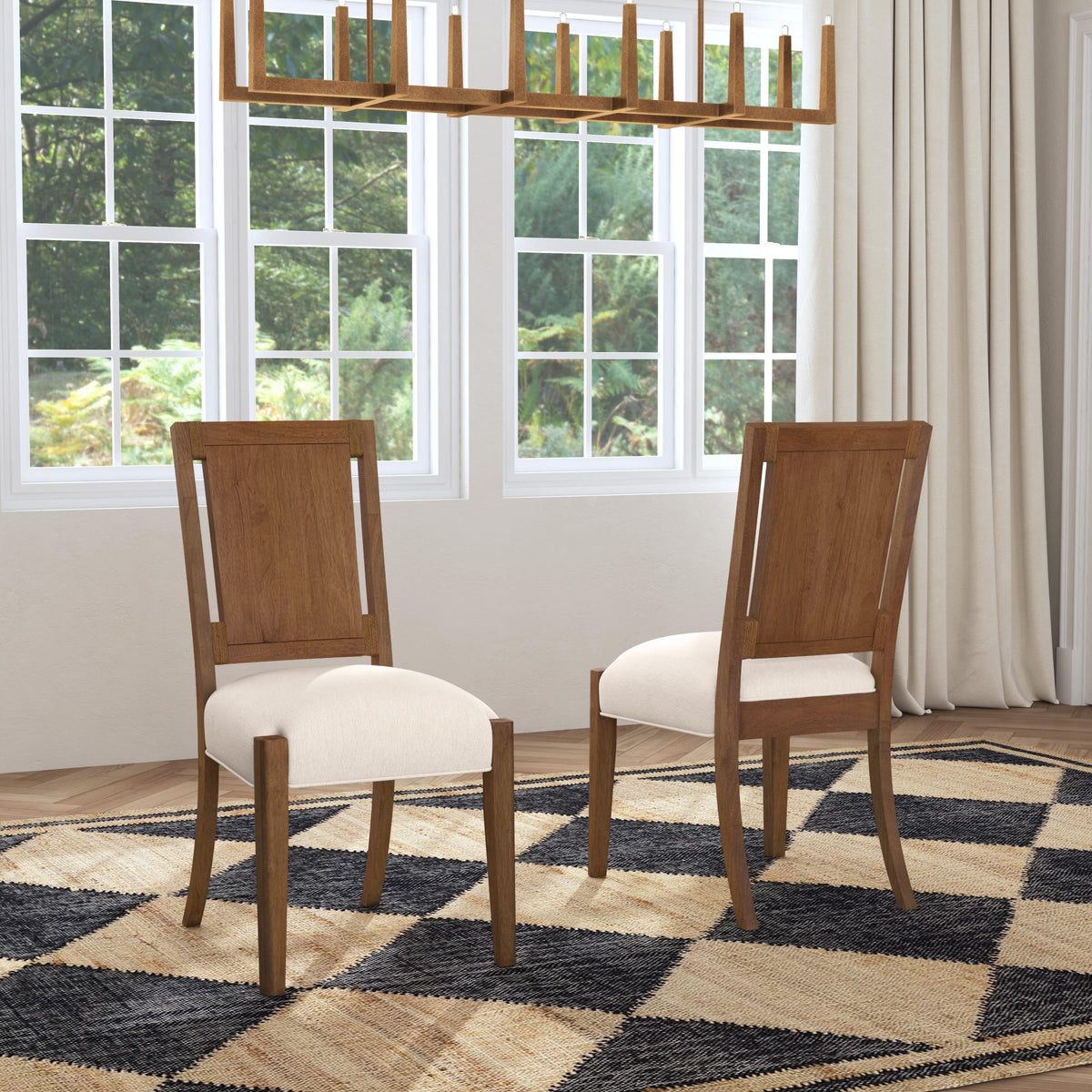 Flexsteel Lincoln Pair of Upholstered Dining Chairs