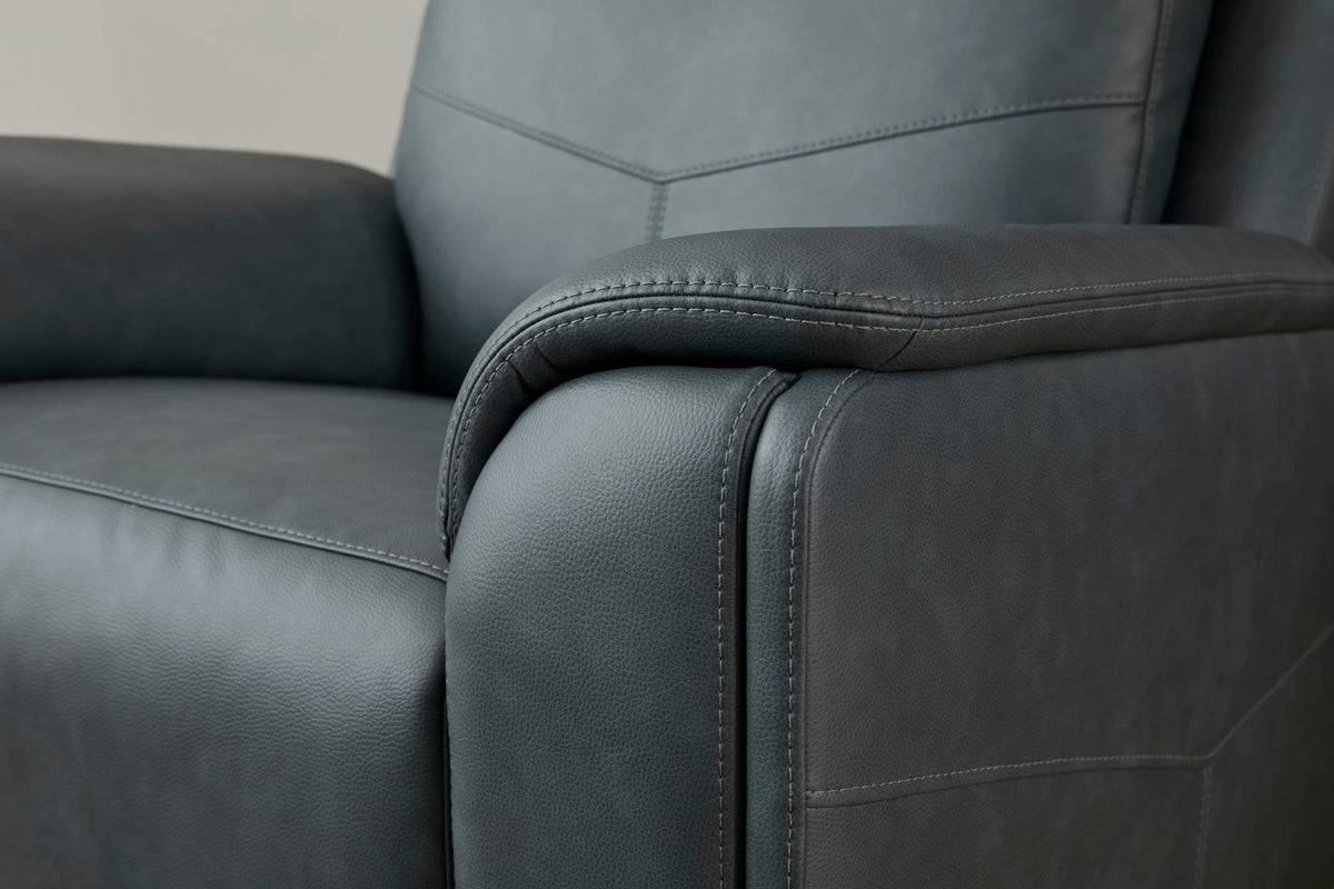 Flexsteel Vernon Power Swivel Gliding Recliner with Power Headrest, Lumbar, Heat & Massage