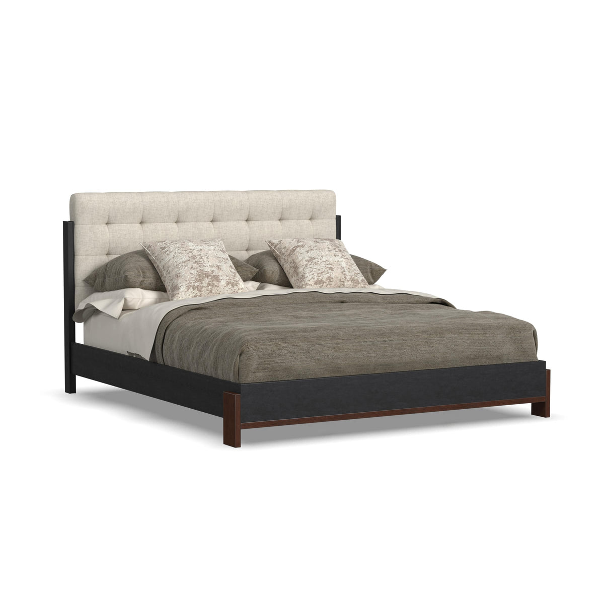 Flexsteel Waterfall Queen Upholstered Bed