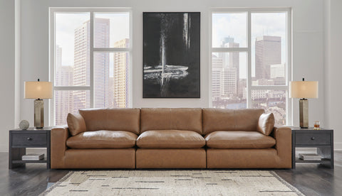 Emilia Leather Sofa Set