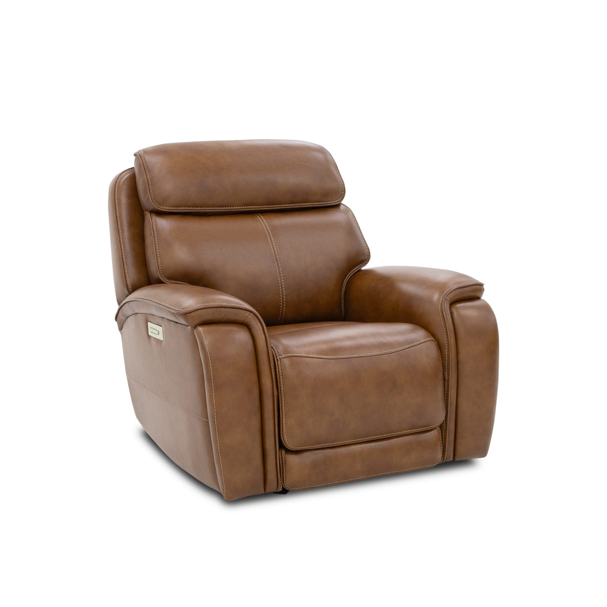 Flexsteel Walker Power Gliding Recliner w/ Power Headrest & Lumbar