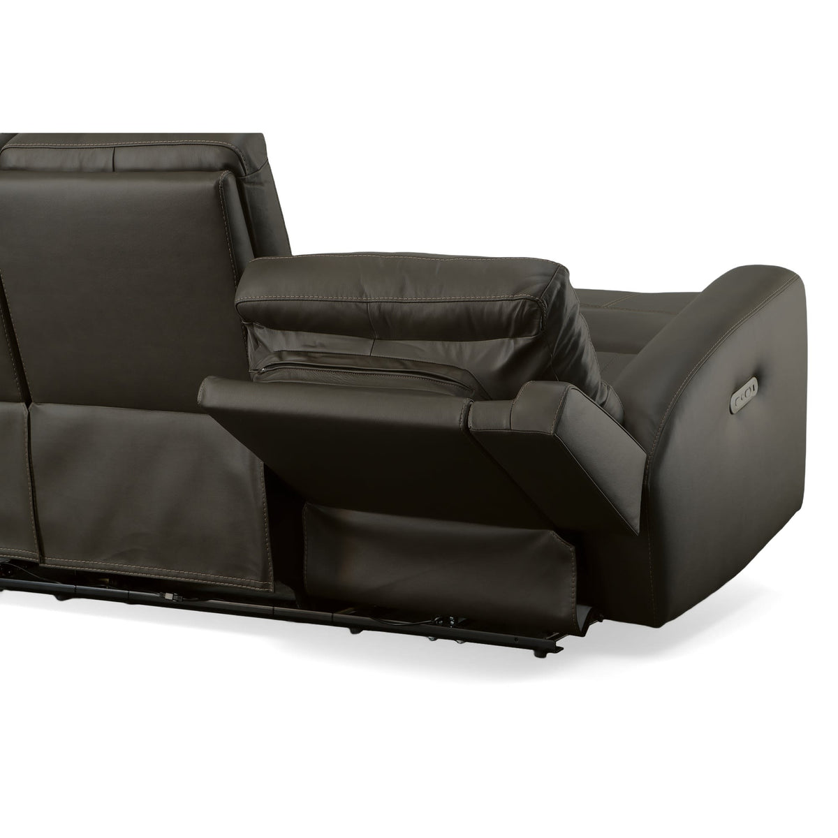 Flexsteel Jarvis Power Reclining Sofa with Power Headrests