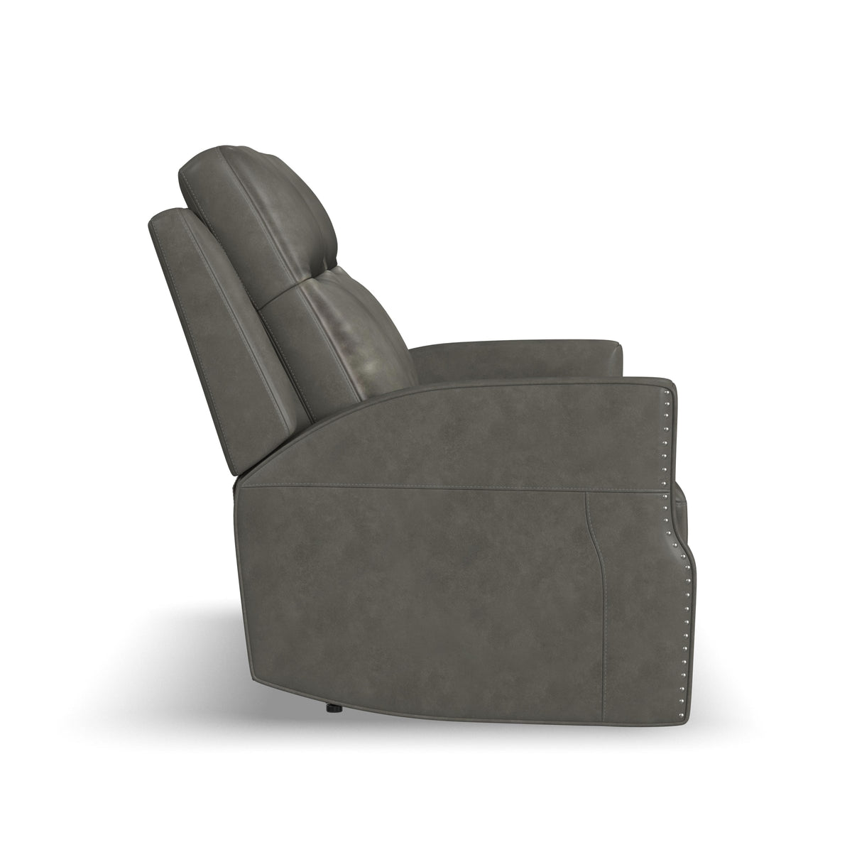 Flexsteel Maxwell Power Reclining Loveseat with Power Headrests and Lumbar