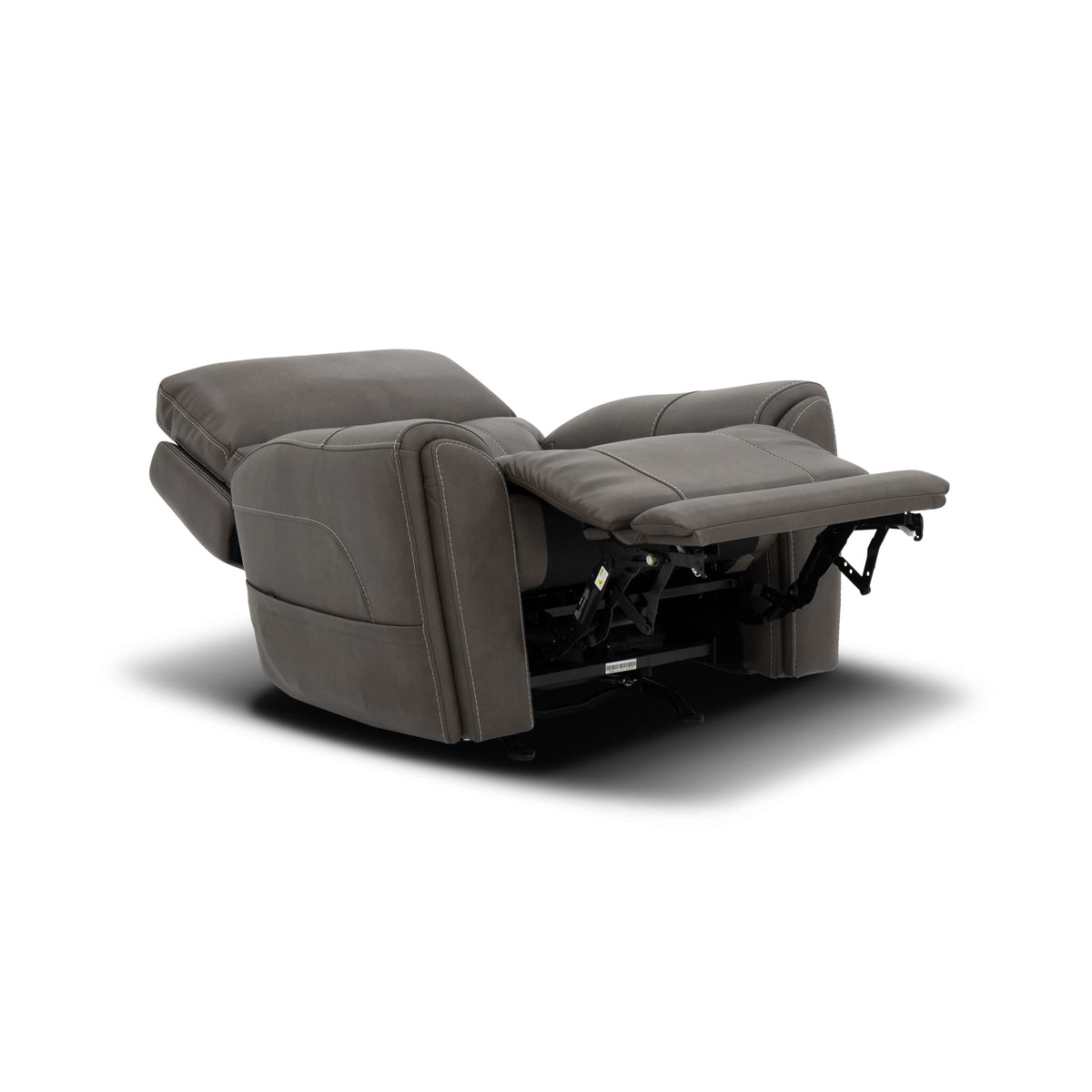 Flexsteel Carter Power Rocking Recliner with Power Headrest, Lumbar, Heat & Massage