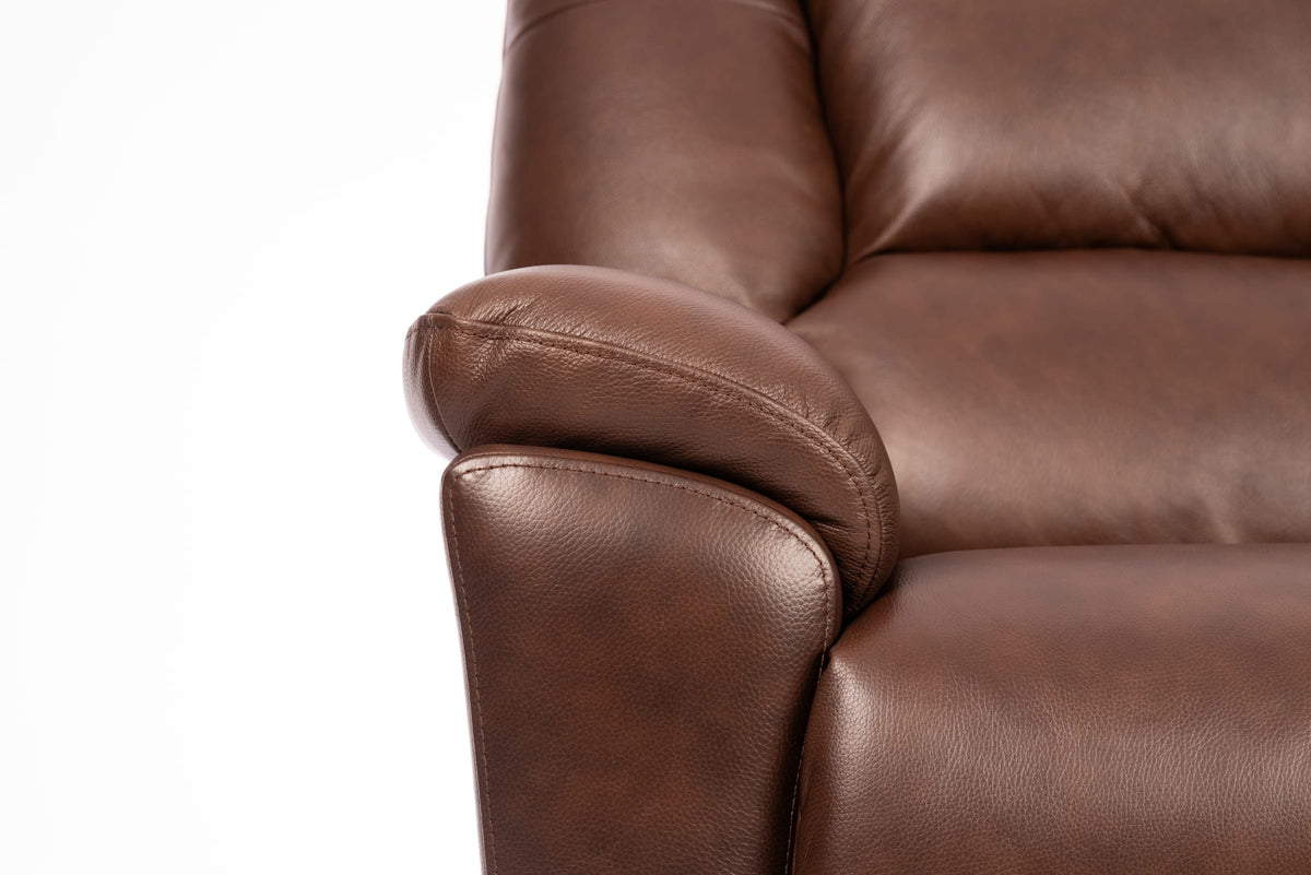 Flexsteel Plush Perfect Match Power Gliding Recliner with Power Headrest & Lumbar
