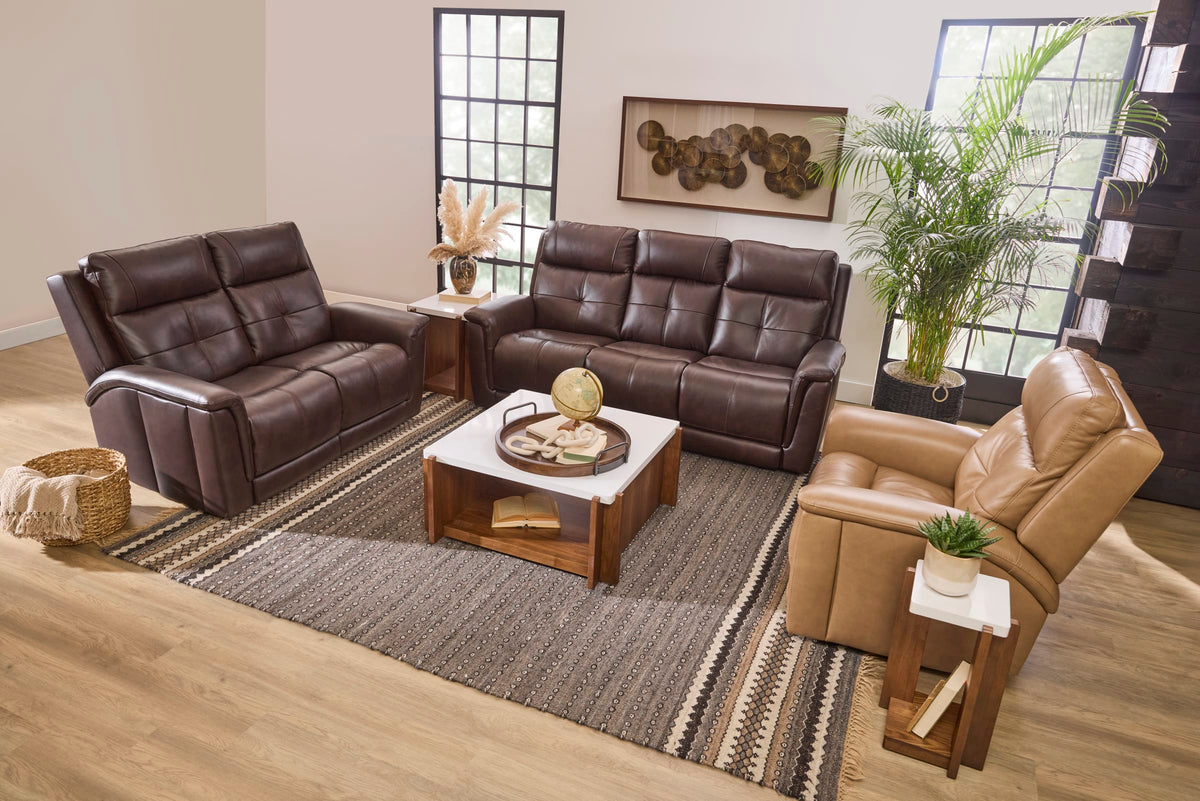 Flexsteel Ranger Power Recliner with Power Headrest, Lumbar, Heat & Massage