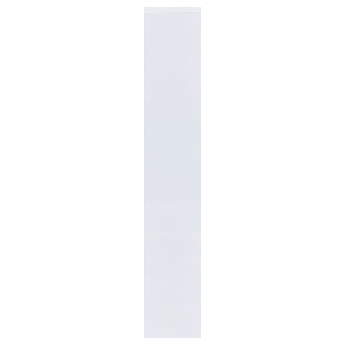 Theo 71-inch 6-shelf Bookshelf White