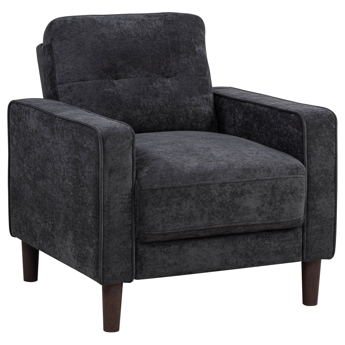 Bowen II Fabric Upholstered Track Arm Sofa Set