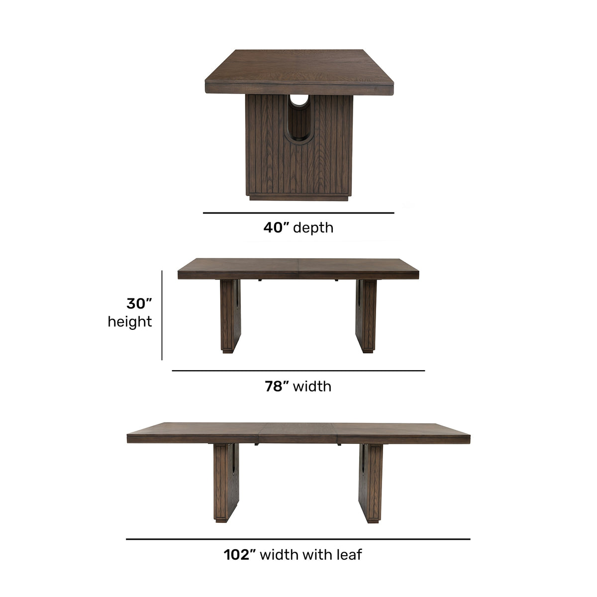 Flexsteel Athens Rectangular Dining Table