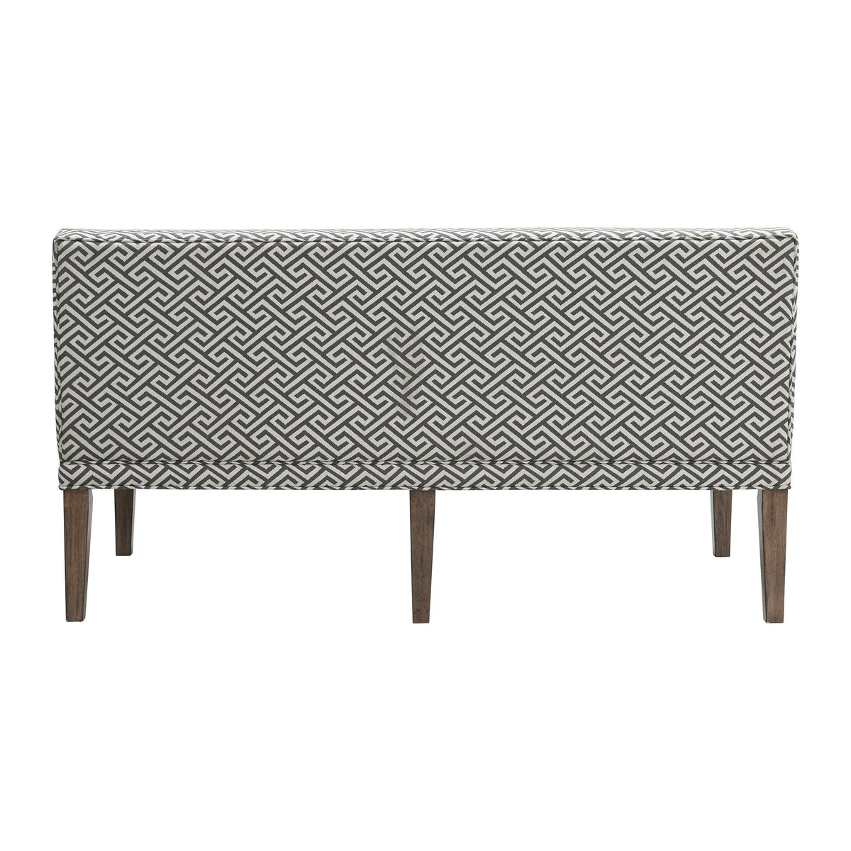 Gramercy - Upholstered Dining Settee - Dark Brown