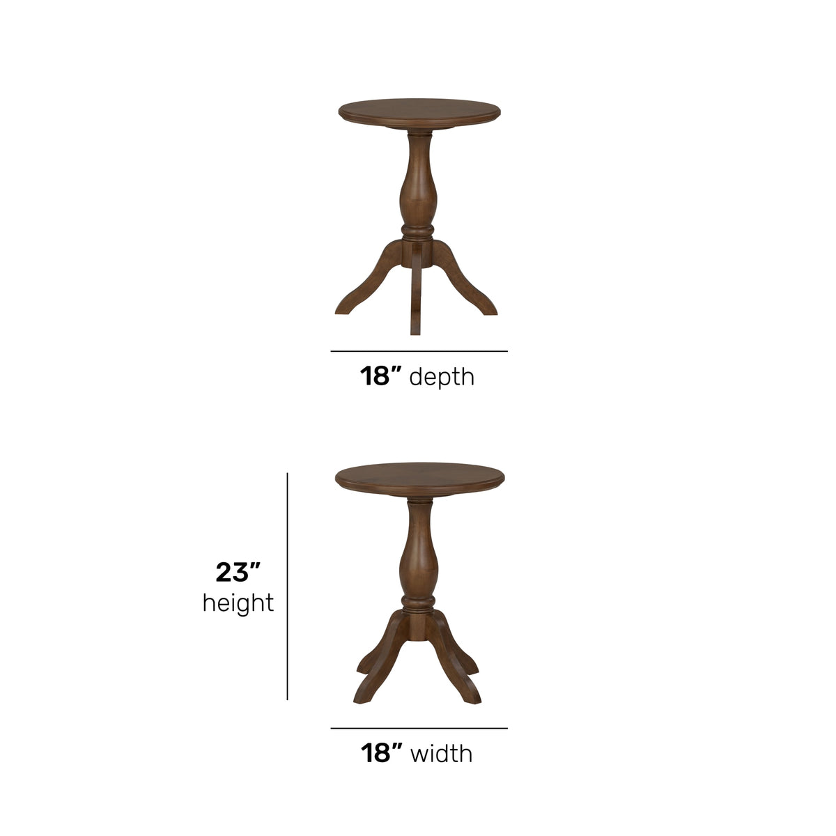 Flexsteel Bellevue Chairside Table