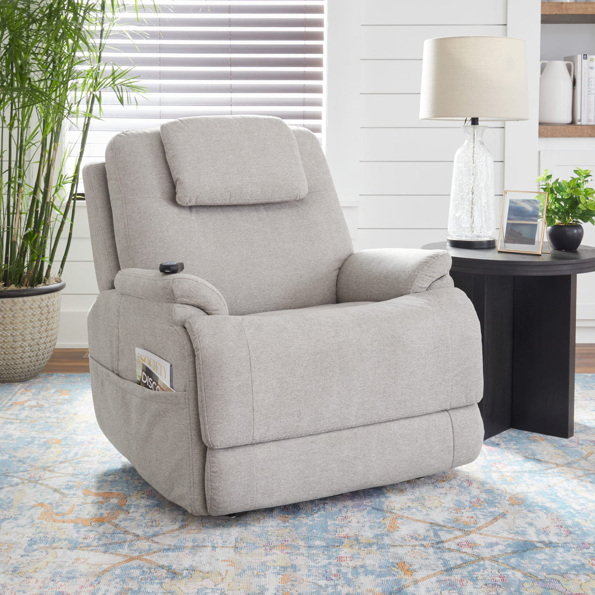 Flexsteel Zecliner Model 2 Petite Power Sleep Recliner with Power Headrest & Lumbar