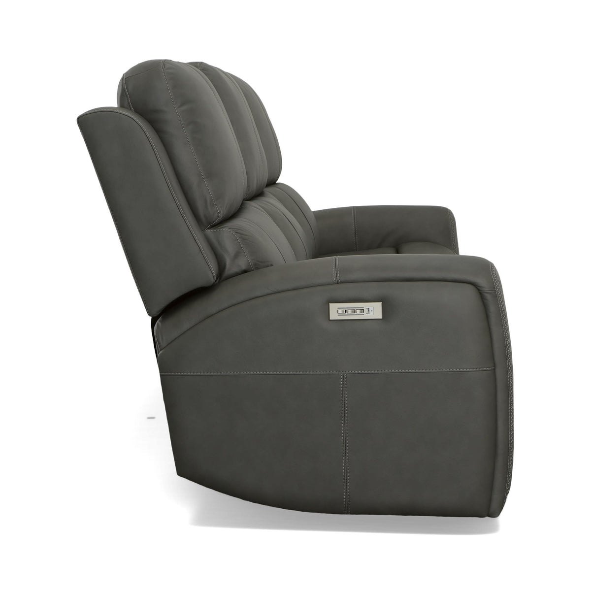 Flexsteel Linden Power Reclining Sofa with Power Headrests & Lumbar