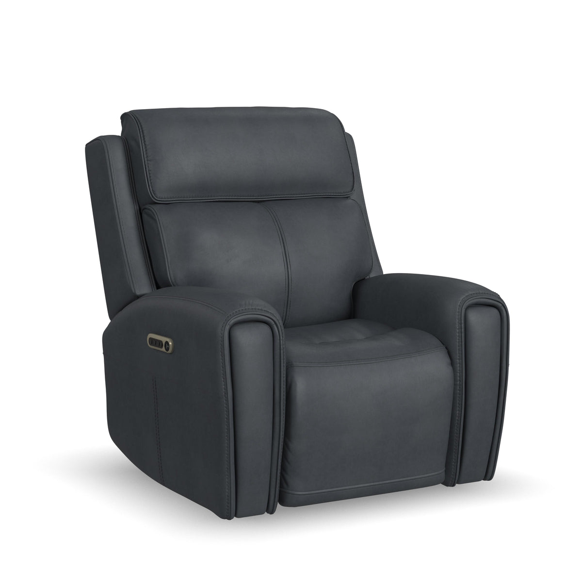 Flexsteel Warren Power Recliner with Power Headrest & Lumbar