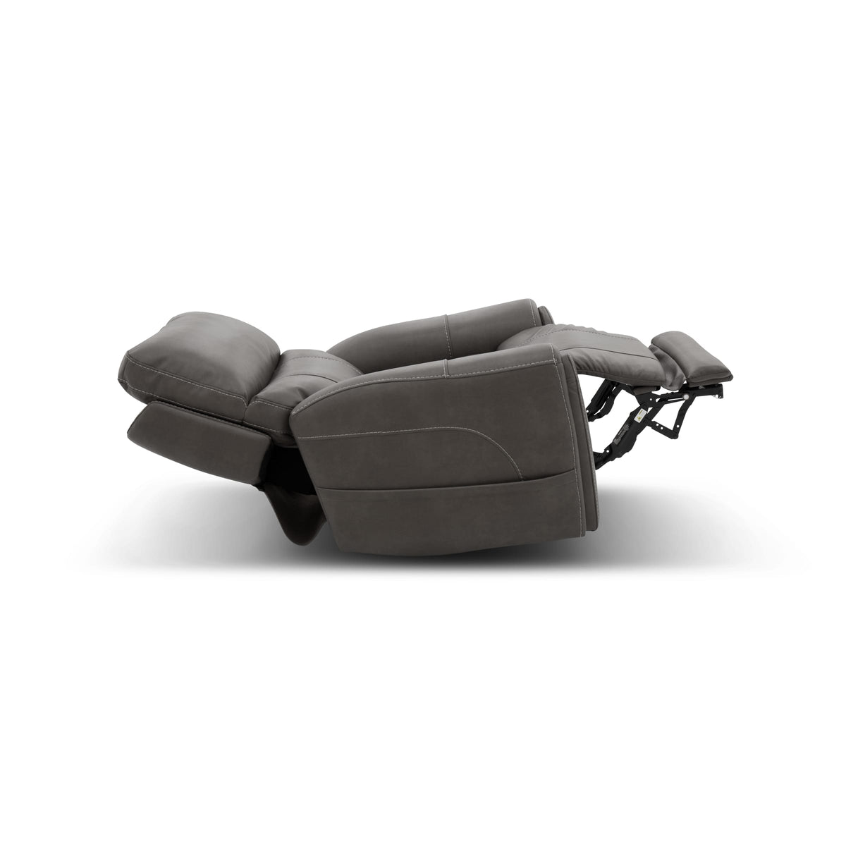 Flexsteel Carter Power Rocking Recliner with Power Headrest, Lumbar, Heat & Massage