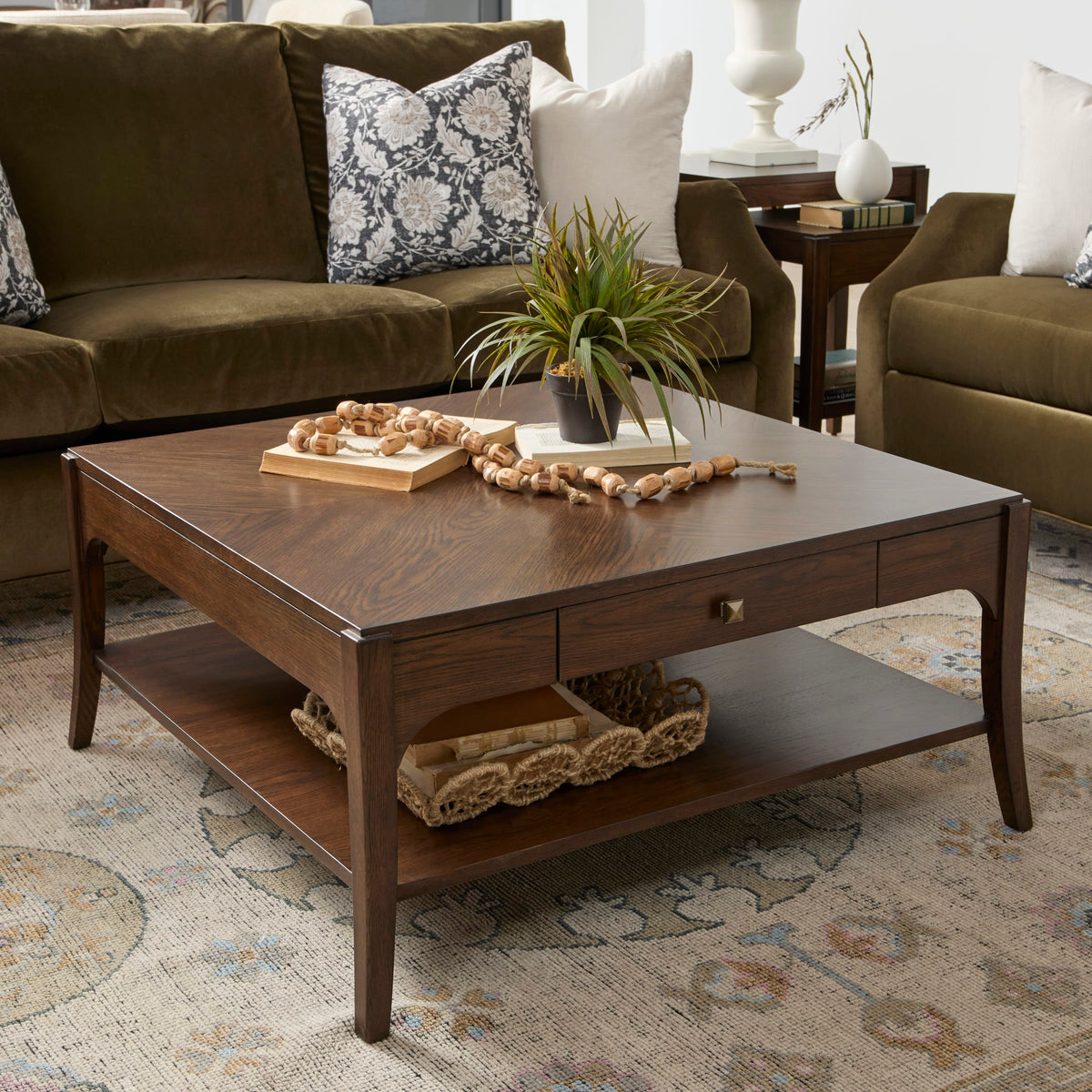 Flexsteel Sylvie Square Coffee Table