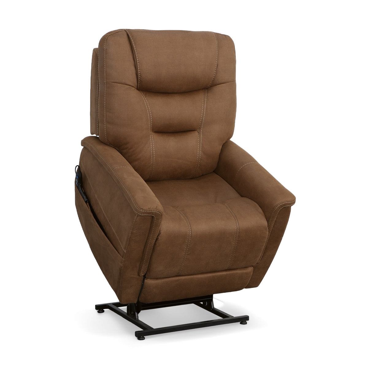 Flexsteel Shaw Power Lift Recliner with Power Headrest & Lumbar