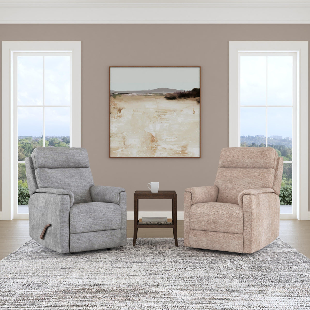 Flexsteel Compact Perfect Match Gliding Recliner