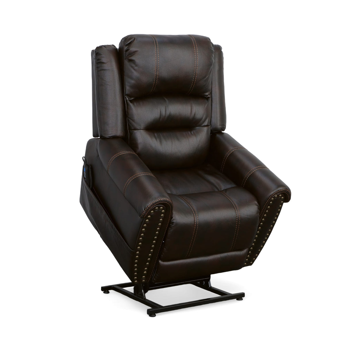 Flexsteel Oscar Power Lift Recliner with Right-Hand Control & Power Headrest