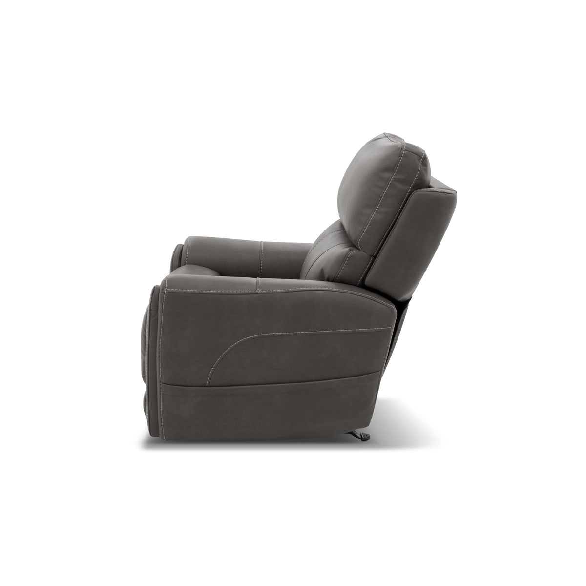 Flexsteel Carter Power Rocking Recliner with Power Headrest, Lumbar, Heat & Massage