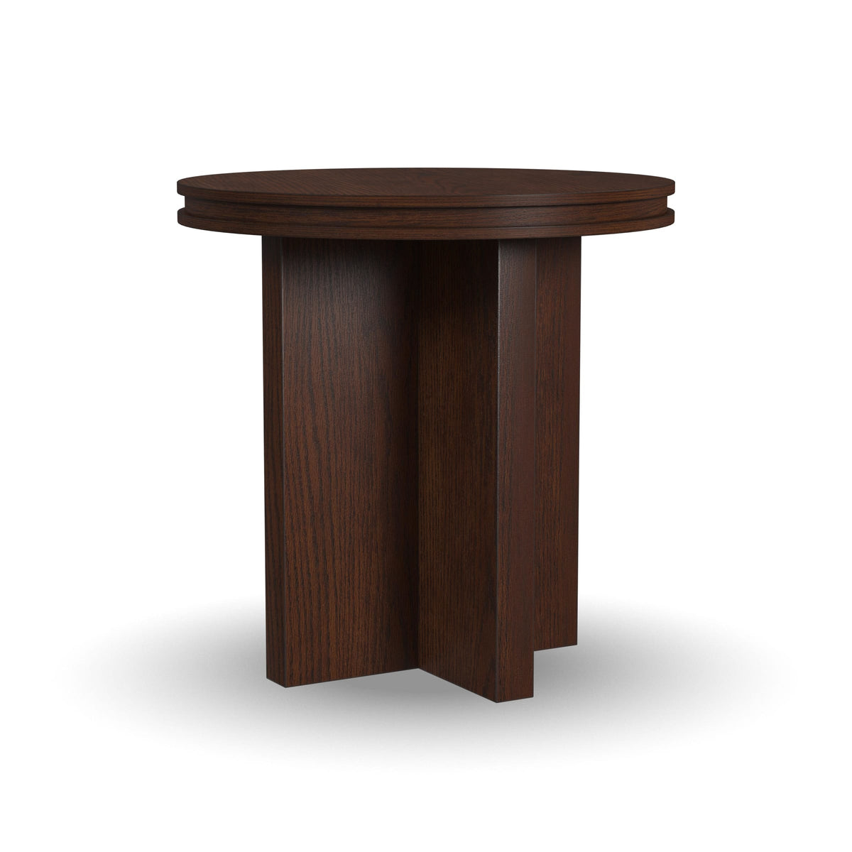 Flexsteel Waterfall Round End Table