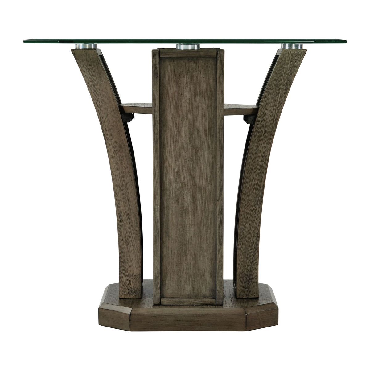 Dapper - Square End Table - Gray
