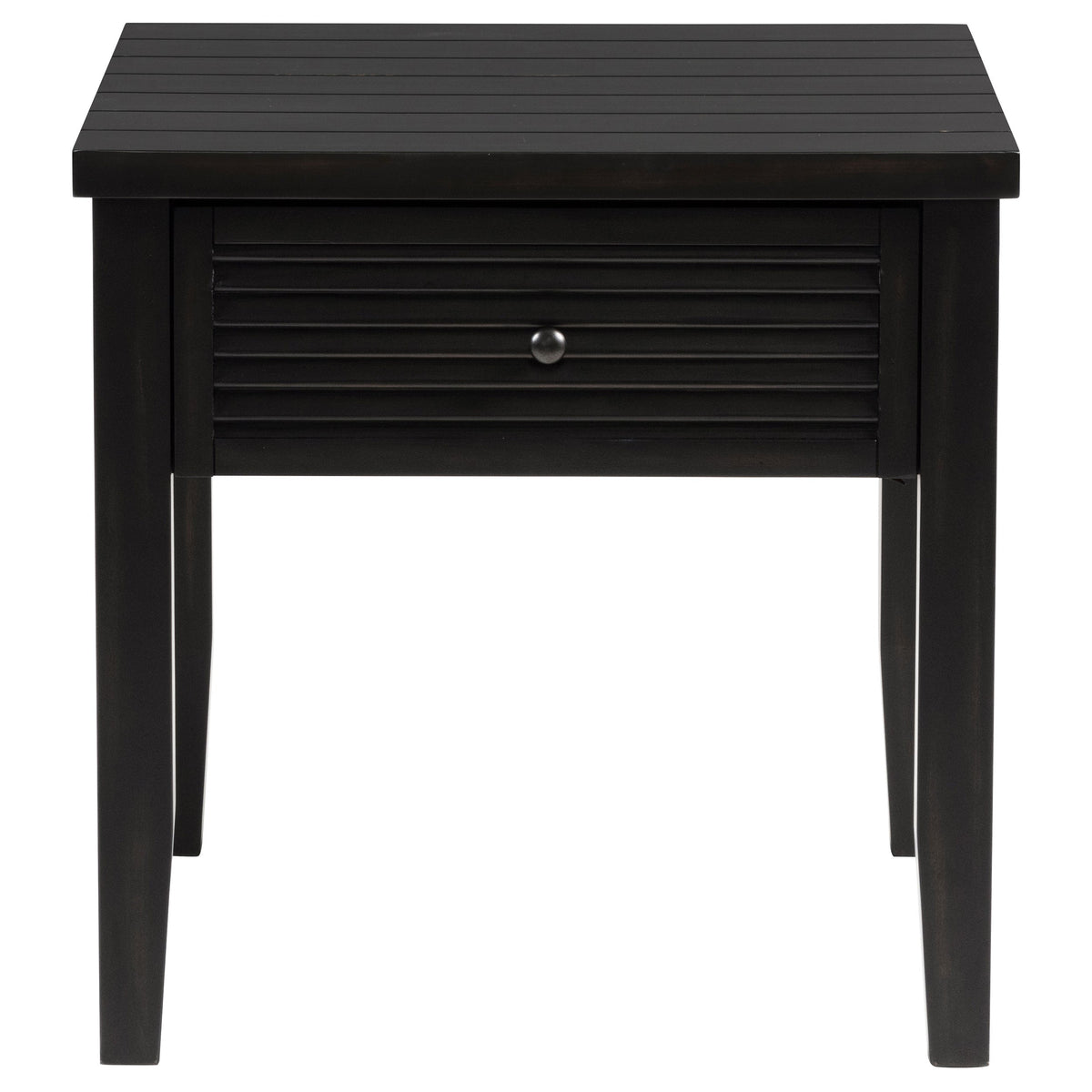 Concord Coffee and End Table Set Distressed Java