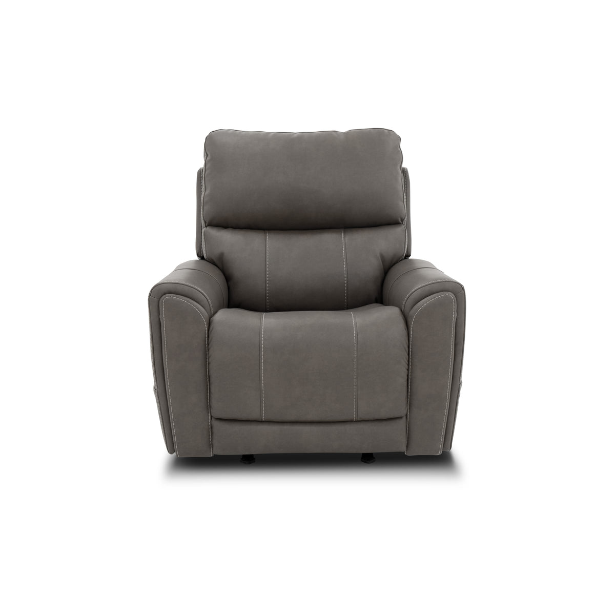 Flexsteel Carter Power Rocking Recliner with Power Headrest, Lumbar, Heat & Massage