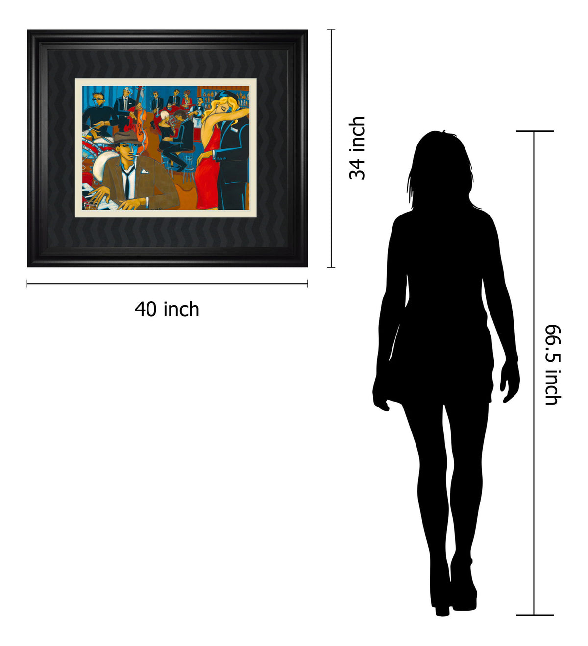After Hours By Marsha Hammel - Framed Print Wall Art - Black