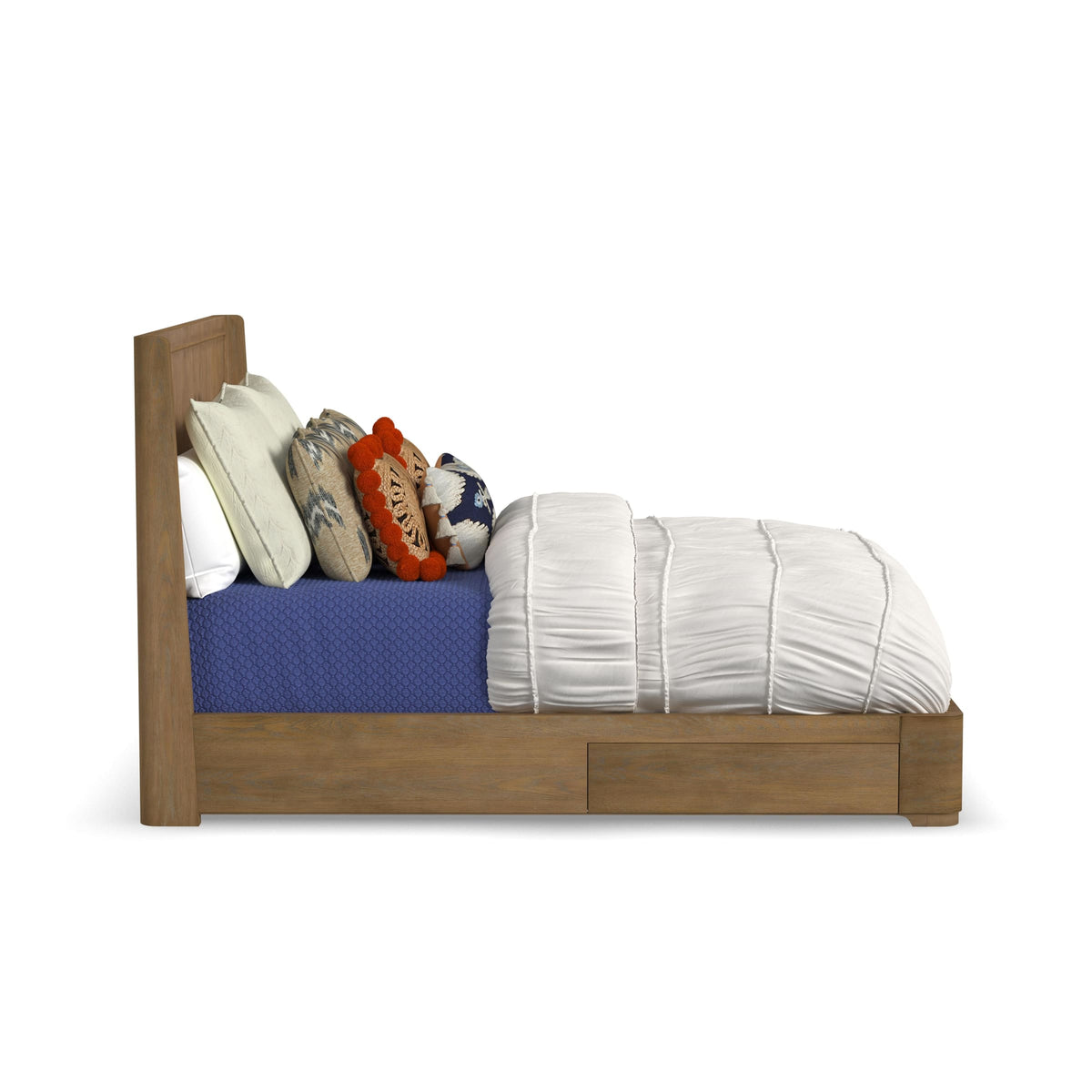 Flexsteel Normandy King Panel Storage Bed