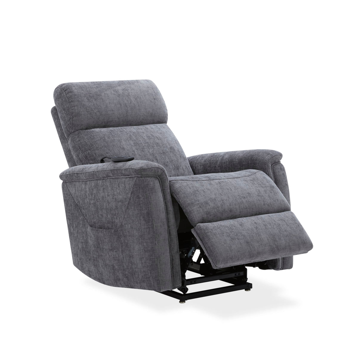 Flexsteel Luma Petite Petite Power Lift Recliner with Power Headrest, Lumbar, Heat & Massage