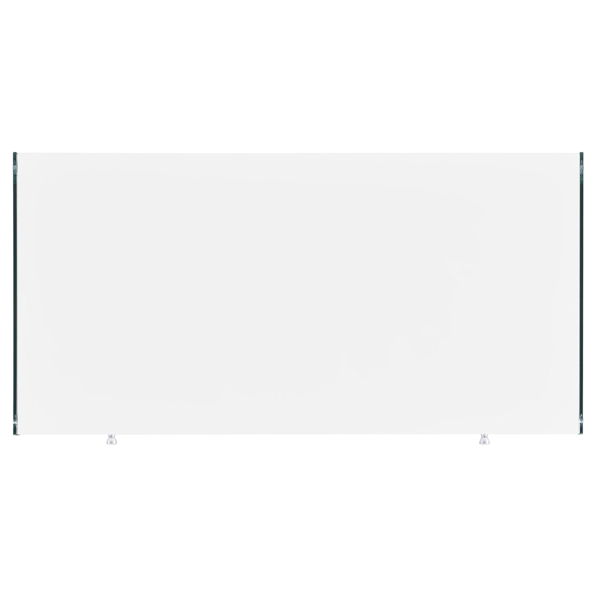 Dobrev 48-inch 2-drawer Writing Desk White High Gloss