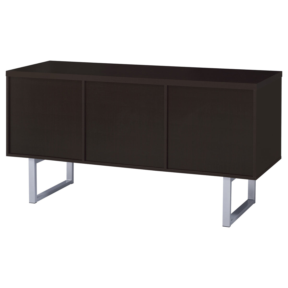 Lawtey 5-drawer Home Office Storage Credenza Cappuccino