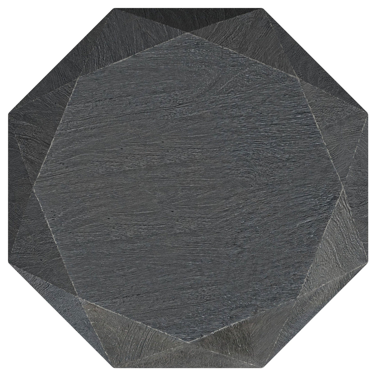 Jacinto Octagonal Solid Wood Side Table
